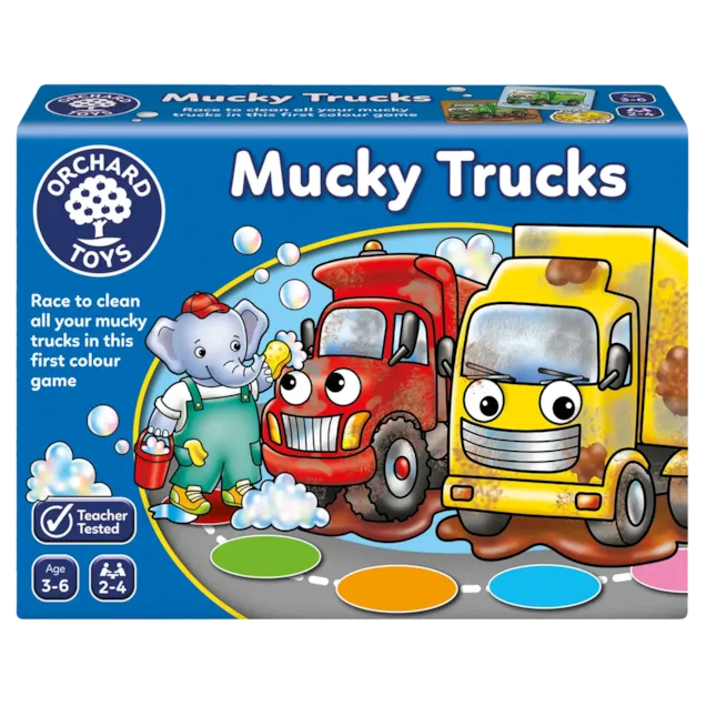Orchard Toys Mucky Trucks Game