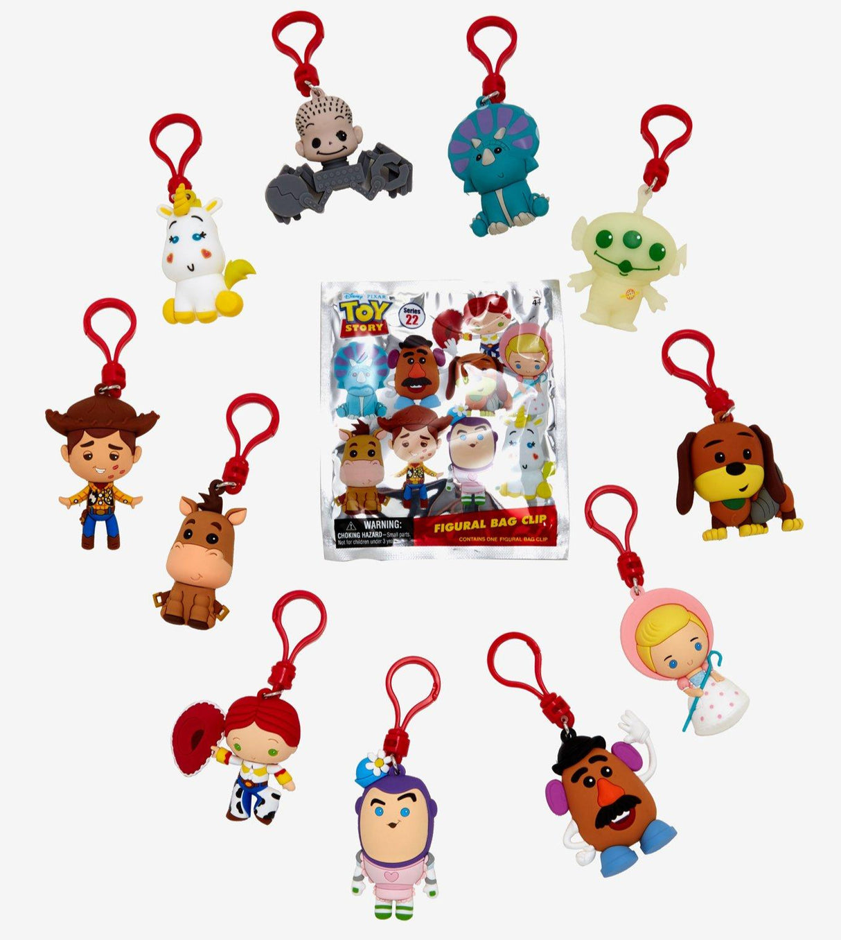 Toy Story Classic Bag Clips Blind Bags