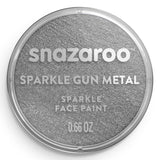 Snazaroo Sparkle Face Paint Gunmetal Grey 18Ml