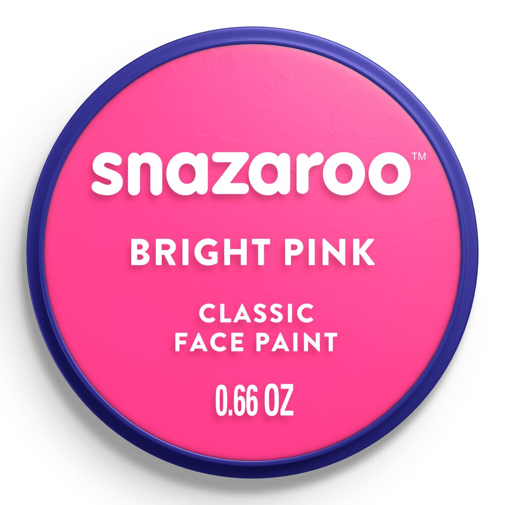Snazaroo Classic Face Paint Bright Pink 18Ml