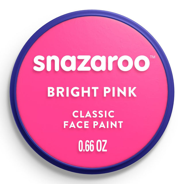 Snazaroo Classic Face Paint Bright Pink 18Ml