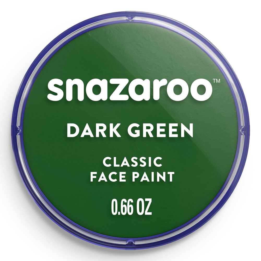 Snazaroo Face Paint 18ml - Dark Green