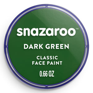 SNAZAROO DK.GREEN 18ML FACE PAINT