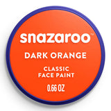 Snazaroo Classic Face Paint Dark Orange 18Ml