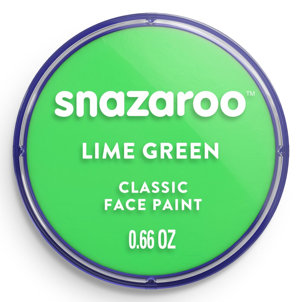 Snazaroo Face Paint 18ml - Lime Green