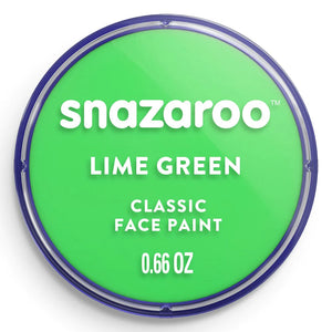 Snazaroo Lime Green Face Paint 18ml