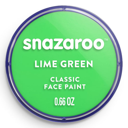SNAZAROO LIME GREEN 18ML FACE PAINT