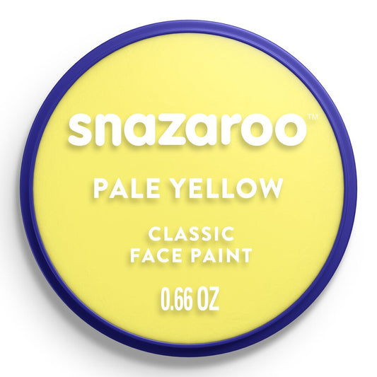 Snazaroo Classic Face Paint Pale Yellow 18Ml