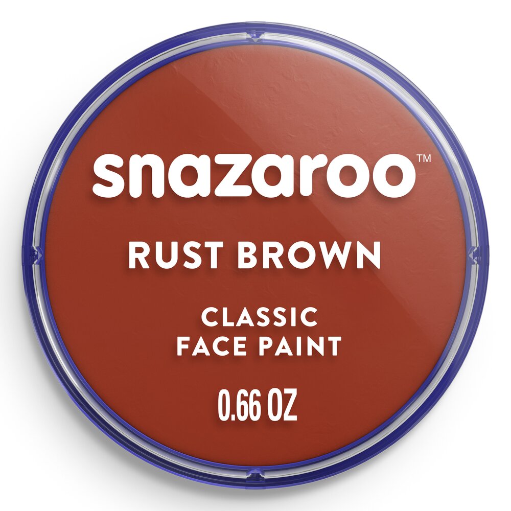 Snazaroo Face Paint 18ml - Rust Brown