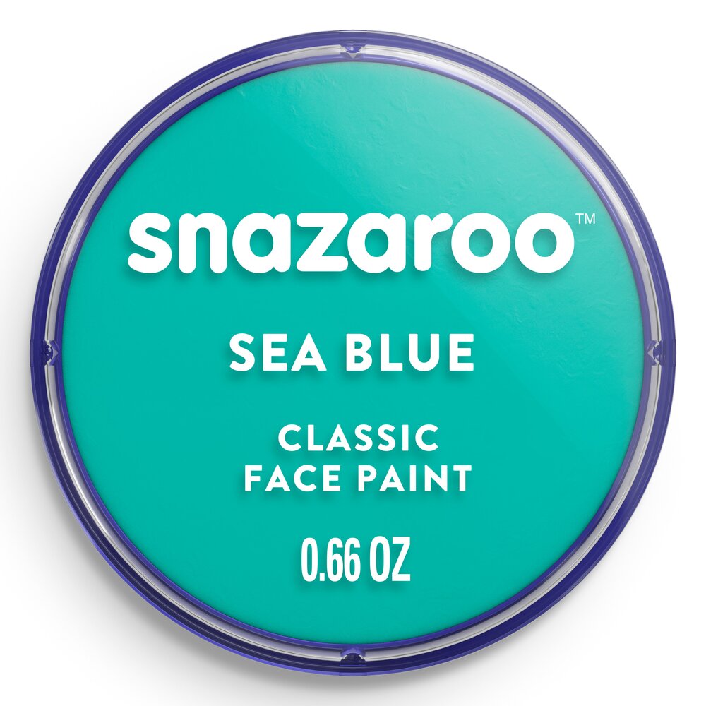 Snazaroo Classic Face Paint Sea Blue 18Ml