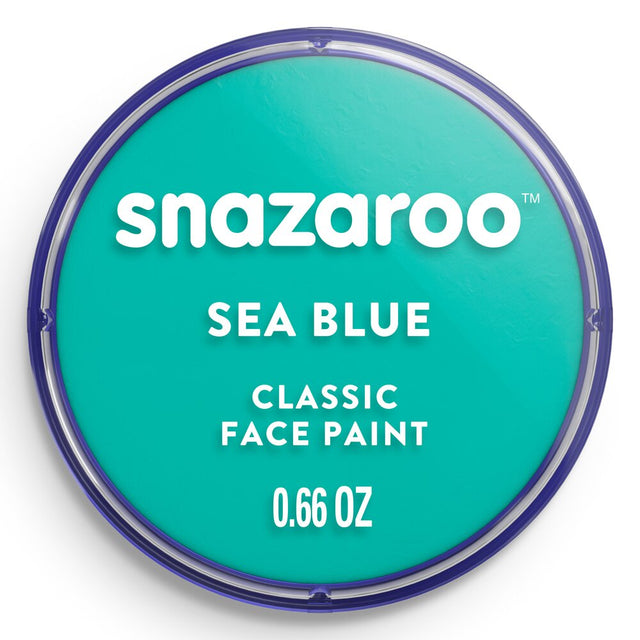 Snazaroo Classic Face Paint Sea Blue 18Ml