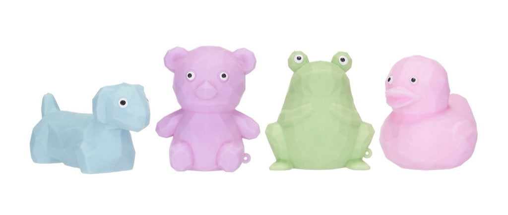 Pastel Geometric Squeezy Animals (Assortment)