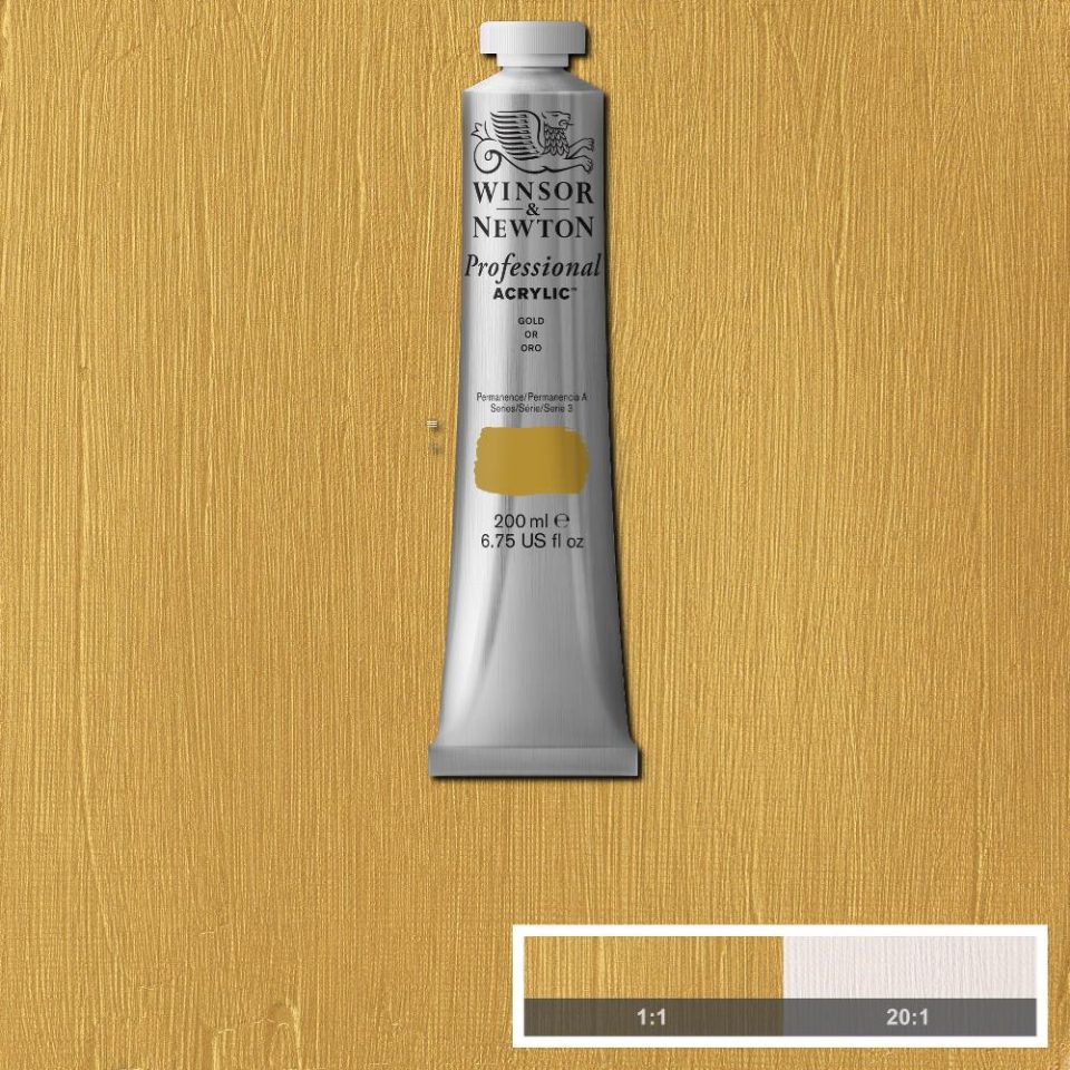 200ml Gold - Professional Acrylic