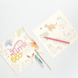 Colouring Book 23x23cm - Me Time (40 Sheets)