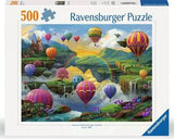 500 Piece Jigsaw Puzzle - Air Balloon Valley