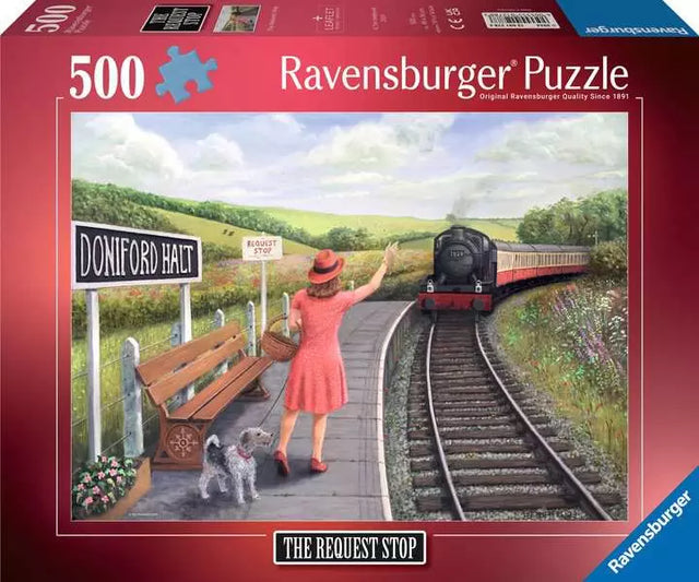 500 Piece Jigsaw Puzzle - The Request Stop