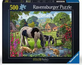 500 Piece Jigsaw Puzzle -  Hadlow Ponies