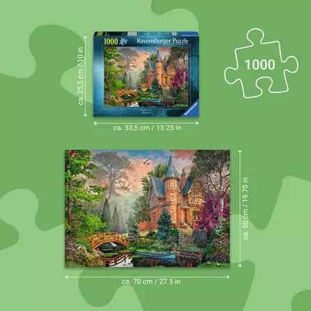 1000 Piece Jigsaw Puzzle - Terracotta Mansion