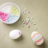 Mini Craft Kit Modelling - Pastel Beaded Eggs