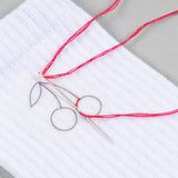Craft Kit Embroidery - Socks White