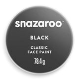 Snazaroo Classic Face Paint Black 75Ml