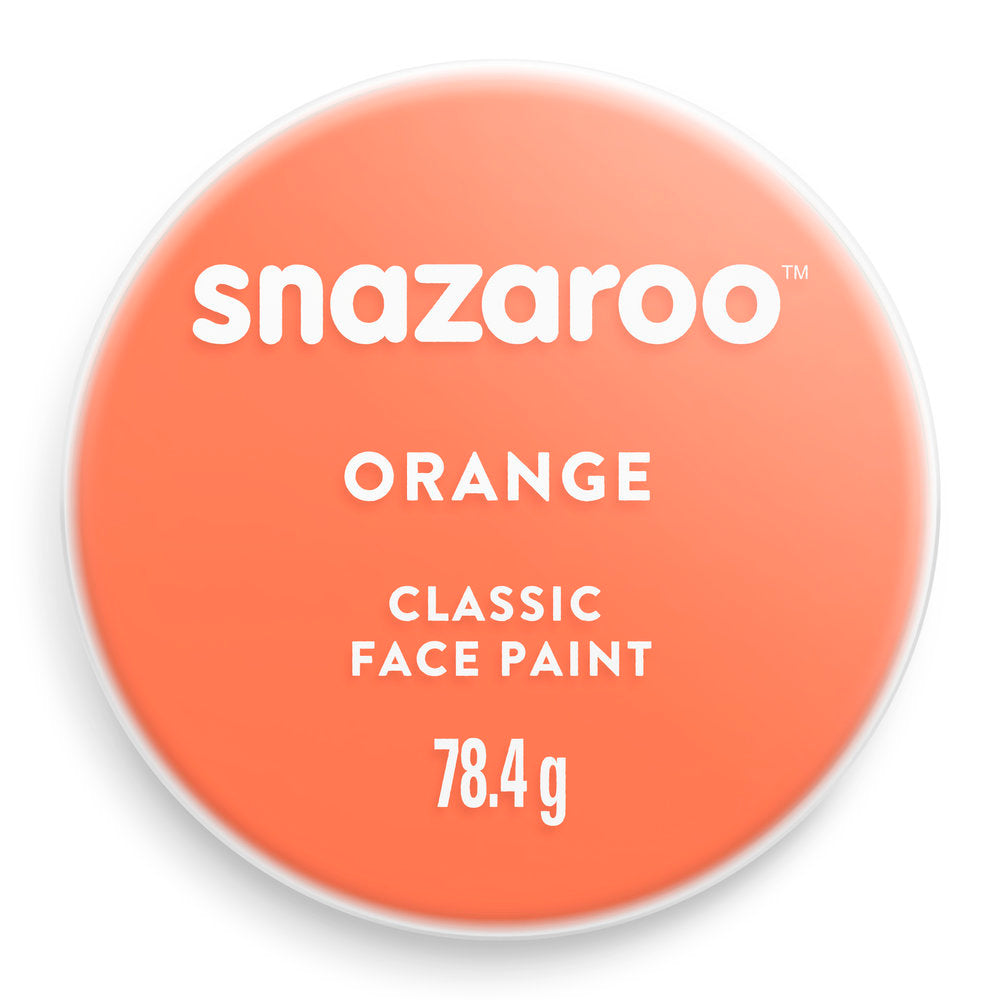 Snazaroo Classic Face Paint Orange 75Ml
