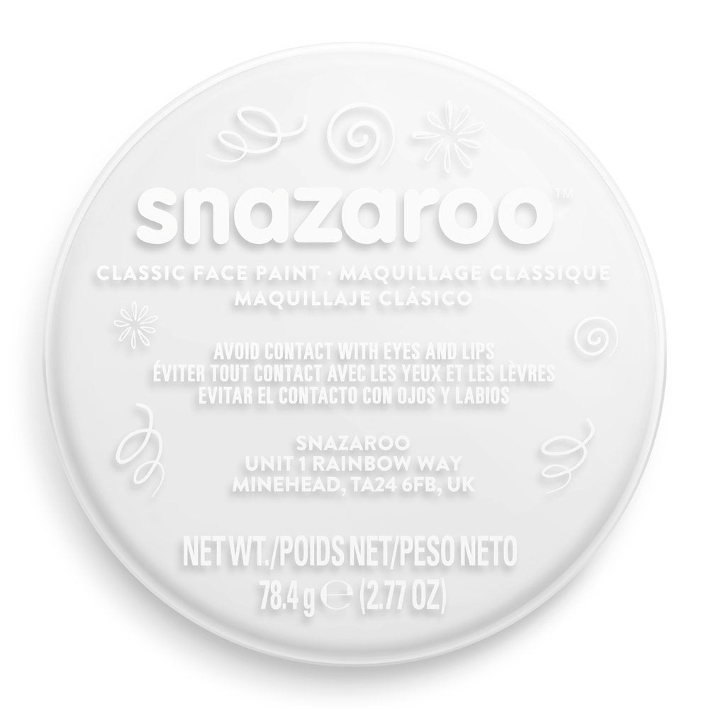 Snazaroo Classic Face Paint White 75Ml