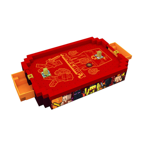 Minecraft Arcade Air Hockey Game - Nether Version