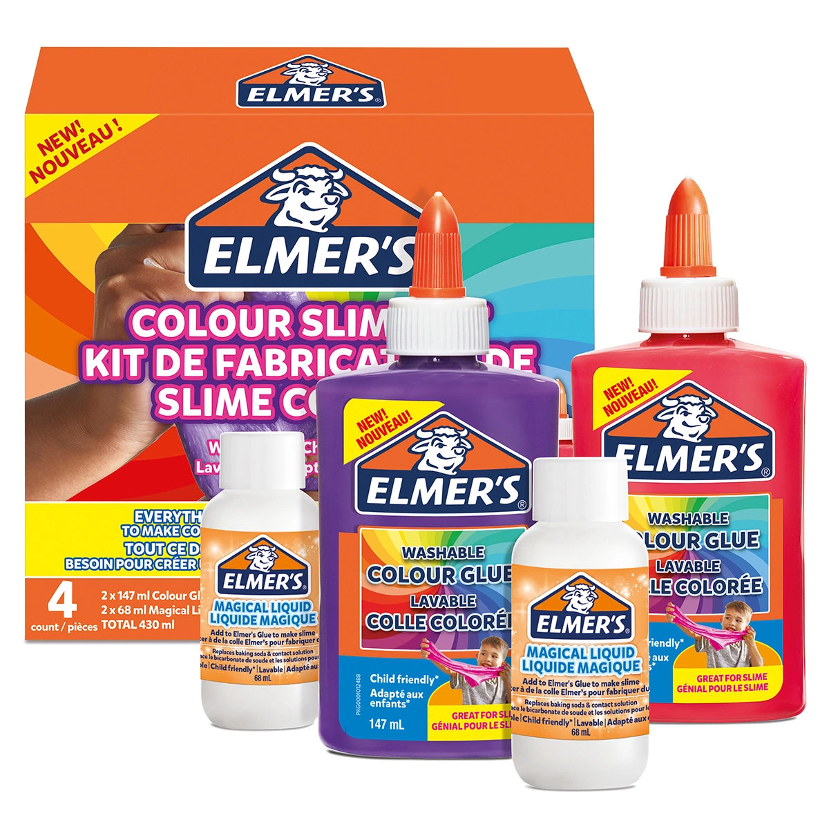 Elmer's Colour Slime Making Kit