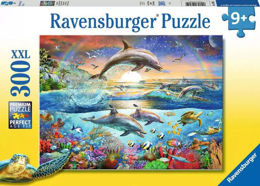 Ravensburger Dolphin Paradise 300 Piece XXL Jigsaw Puzzle