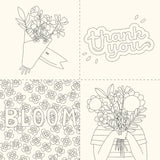 Colouring Book 23x23cm - Me Time (40 Sheets)