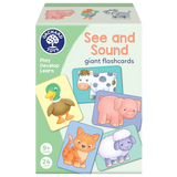 Orchard Toys See and Sound Giant Flashcards
