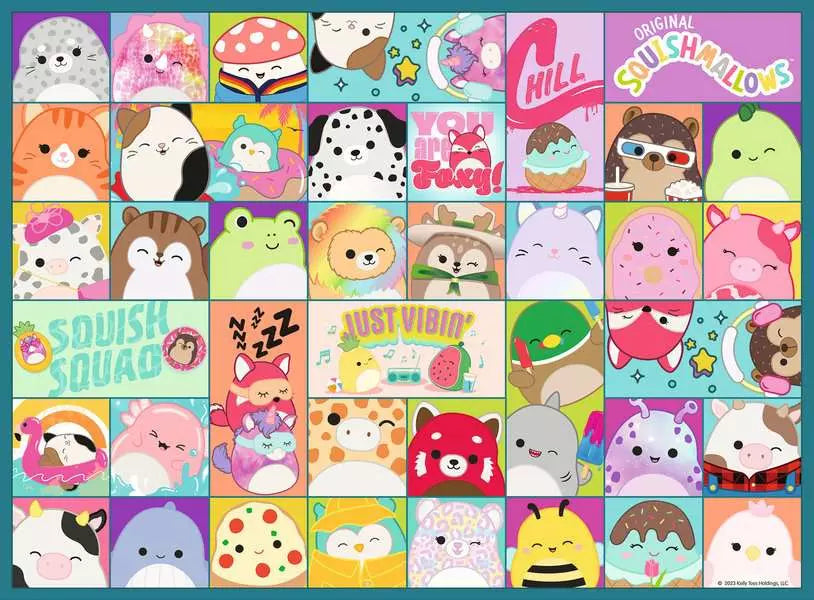 Squishmallows XXL 100 Piece Jigsaw Puzzle