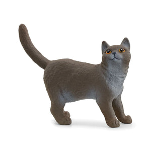 Schleich Farm World British Shorthair Cat Figure