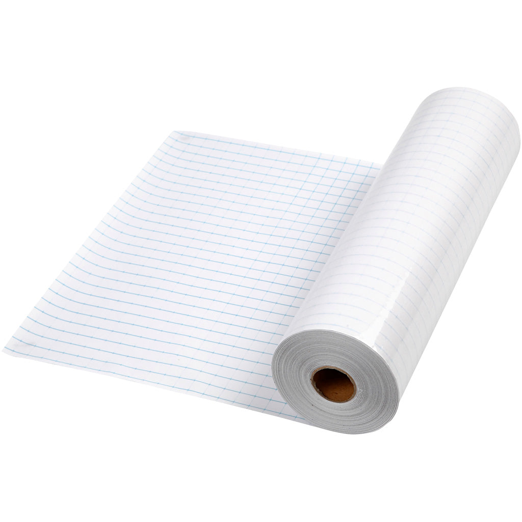 Transparent sticky back plastic