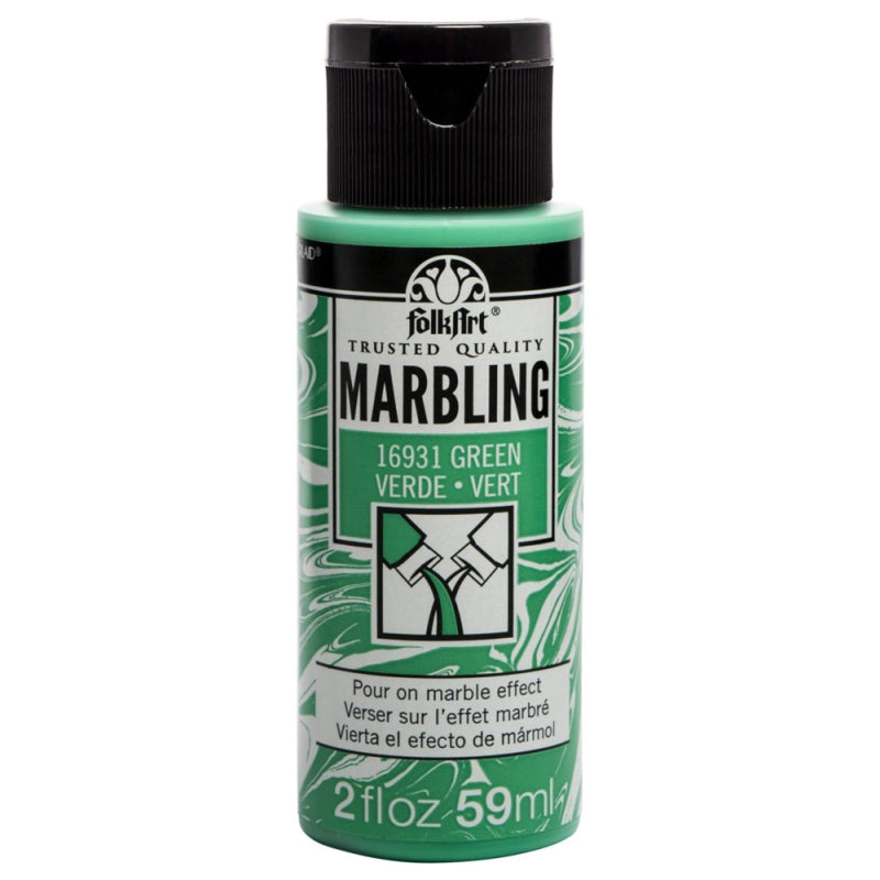 FolkArt Marbling Paint 59ml - Green