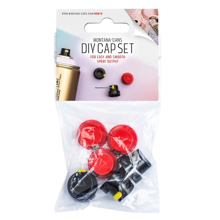 Montana Spray Paint Caps | DIY Cap Set