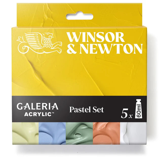 Winsor & Newton Galeria Acrylic Colour Pastel Set (5x60ml)