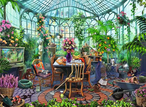 Greenhouse Morning 500 Pieces Jigsaw Puzzle
