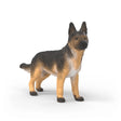 German Shepherd figurine on a white background