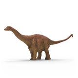 Dinosaur figurine on a white background
