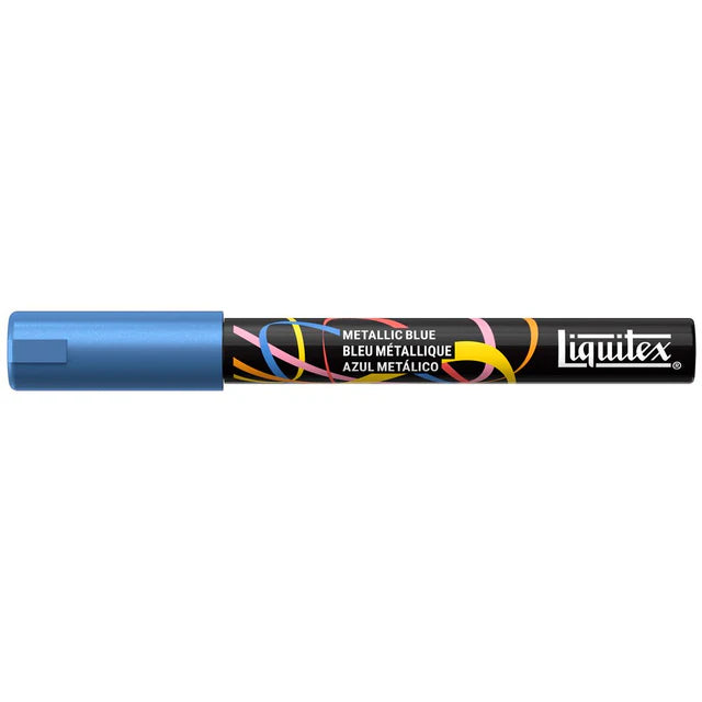 Liquitex Marker 2mm - Metallic Blue