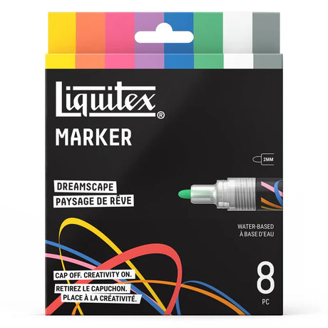 Liquitex Marker Set - Dreamscape (8 x 2mm)