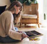 Sequin Art Blue Kit - Horse