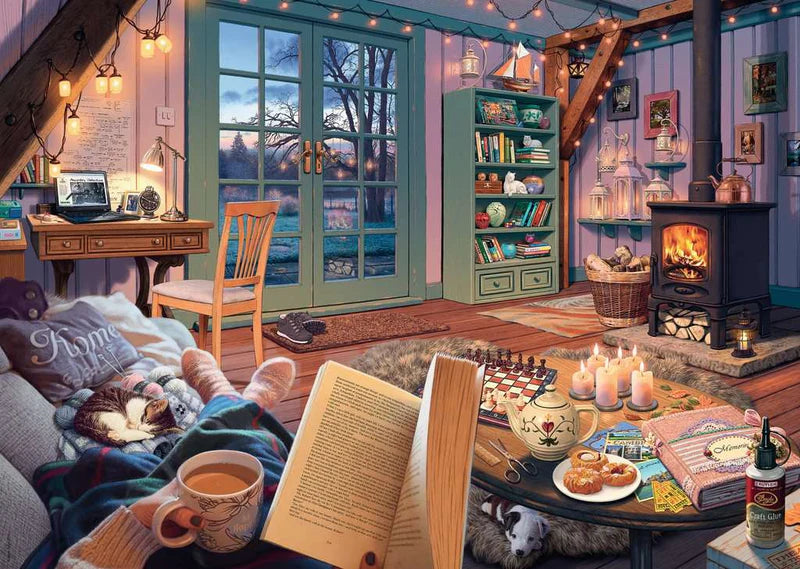 1000 Piece Jigsaw Puzzle - The Cosy Shed