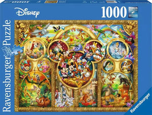 Disney Themes 1000 Piece Jigsaw Puzzle