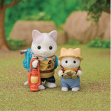 Sylvanian Families Exciting Exploration Set - Latte Cat Brother & Baby