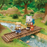Sylvanian Families Exciting Exploration Set - Latte Cat Brother & Baby