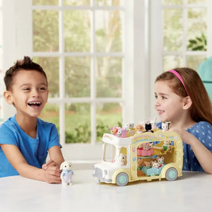 Sylvanian families sunshine bus shop