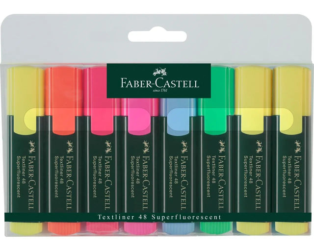 Faber Castell Highlighter Set (6 +2 Free)